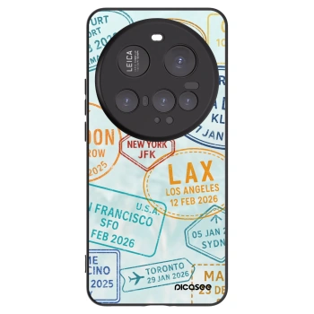 Picasee silikonowe czarne etui na Xiaomi 15 Ultra - PASSPORT EDITION