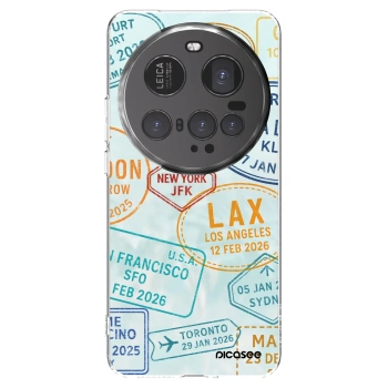 Picasee silikonowe przeźroczyste etui na Xiaomi 15 Ultra - PASSPORT EDITION