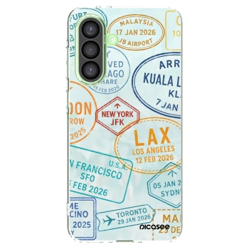 Picasee silikonowe przeźroczyste etui na Samsung Galaxy A26 5G A266B - PASSPORT EDITION