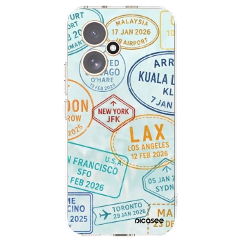 Picasee silikonowe przeźroczyste etui na Honor 400 5G - PASSPORT EDITION
