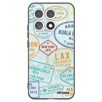 Picasee silikonowe czarne etui na Xiaomi 15T - PASSPORT EDITION