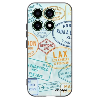Picasee silikonowe czarne etui na Xiaomi 17 - PASSPORT EDITION