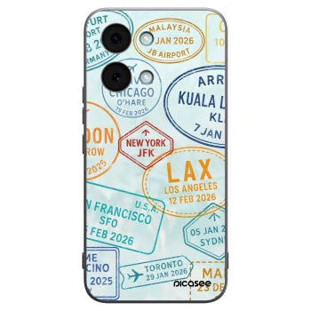Picasee silikonowe czarne etui na Xiaomi Poco X8 Pro Max - PASSPORT EDITION
