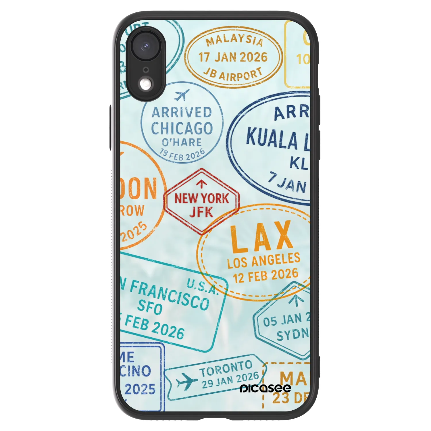 Picasee ULTIMATE CASE na Apple iPhone XR - PASSPORT EDITION