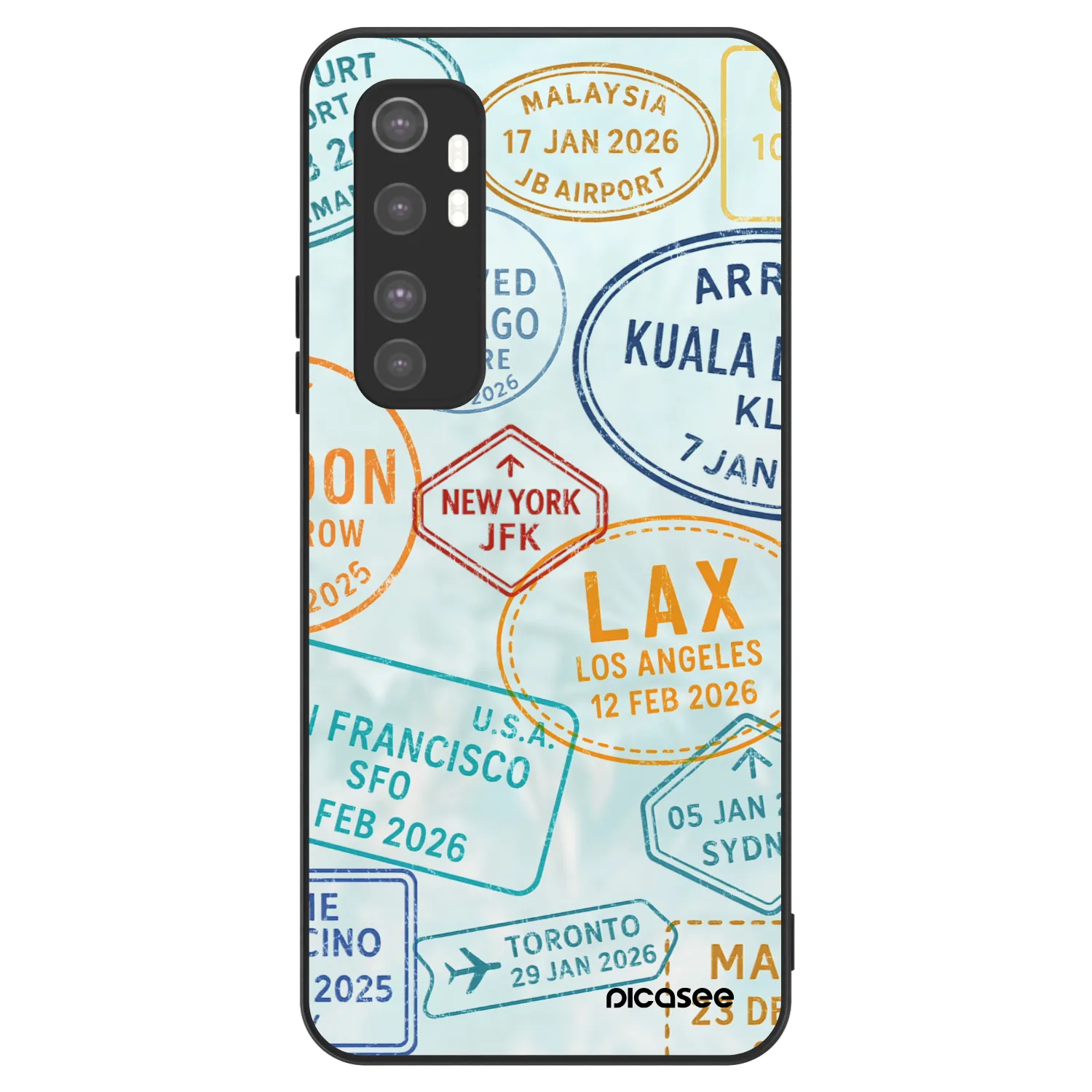Picasee ULTIMATE CASE na Xiaomi Mi Note 10 Lite - PASSPORT EDITION