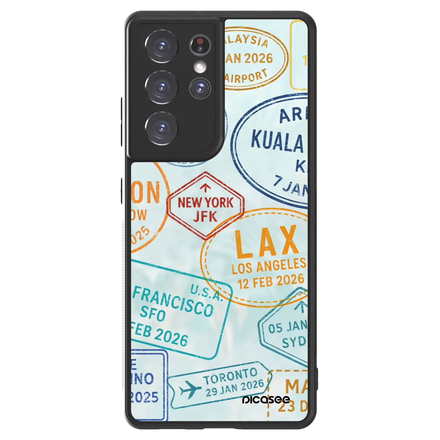 Picasee ULTIMATE CASE na Samsung Galaxy S21 Ultra 5G G998B - PASSPORT EDITION