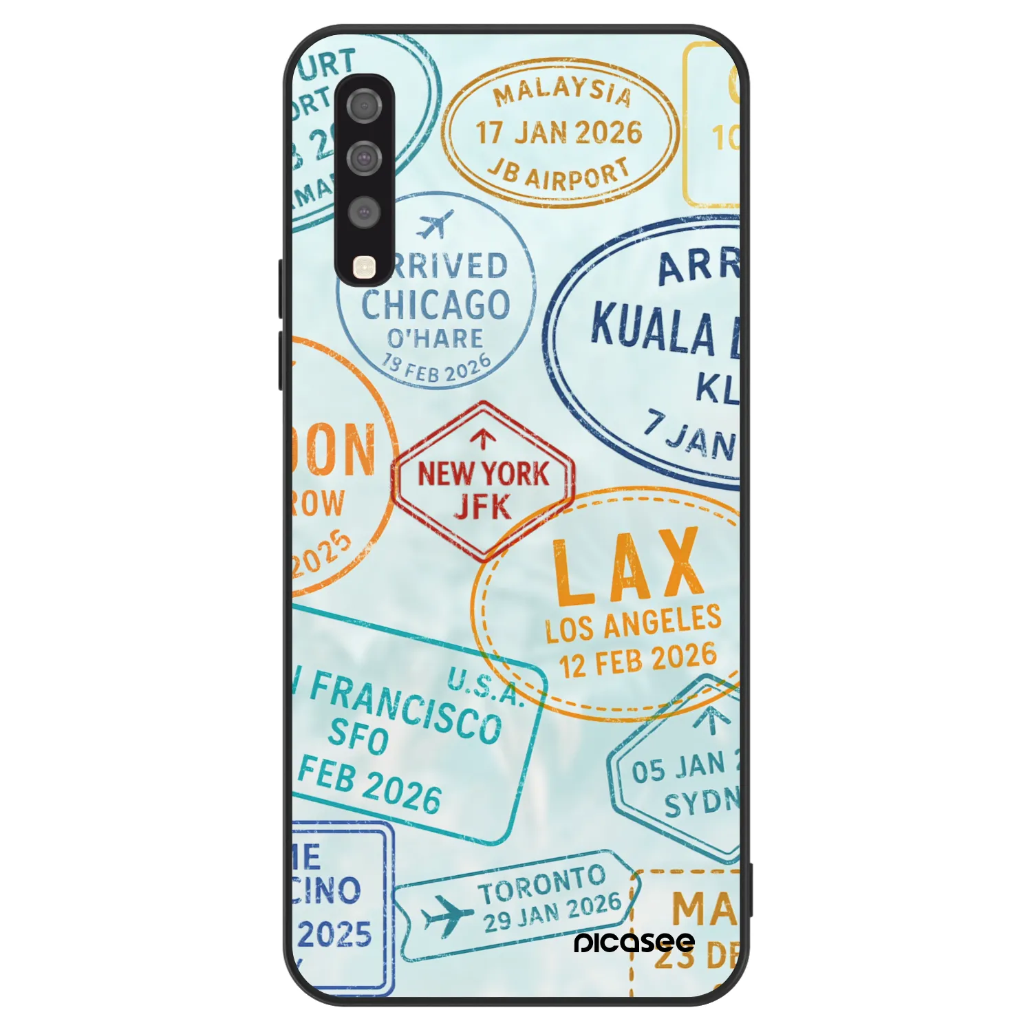 Picasee ULTIMATE CASE na Samsung Galaxy A70 A705F - PASSPORT EDITION