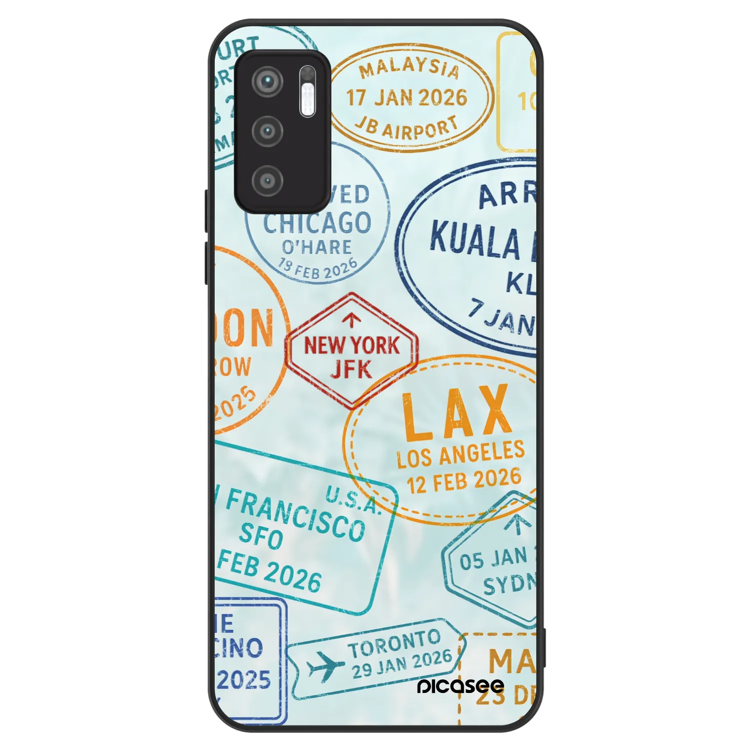 Picasee ULTIMATE CASE na Xiaomi Redmi Note 10 5G - PASSPORT EDITION