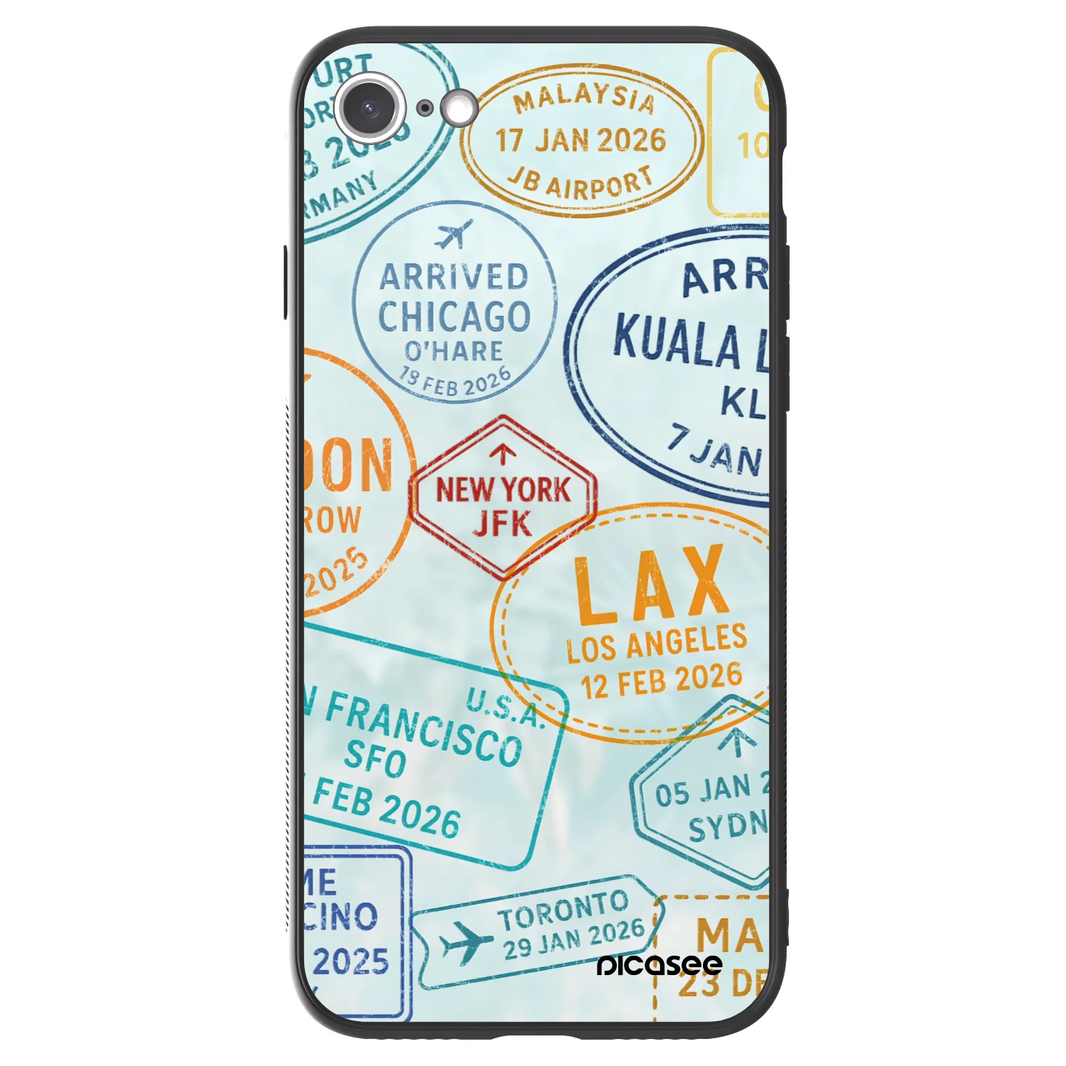 Picasee ULTIMATE CASE na Apple iPhone 8 - PASSPORT EDITION