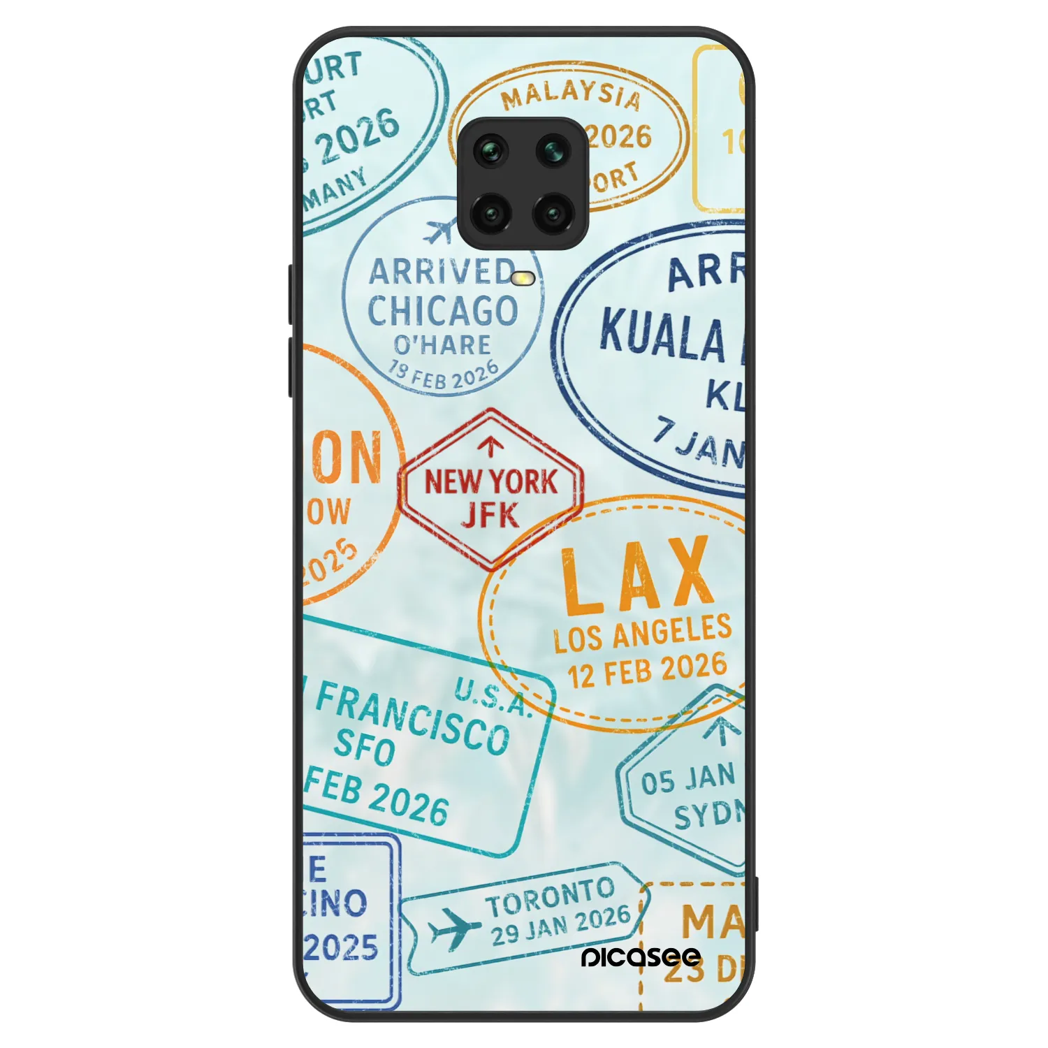Picasee ULTIMATE CASE na Xiaomi Redmi Note 9S - PASSPORT EDITION