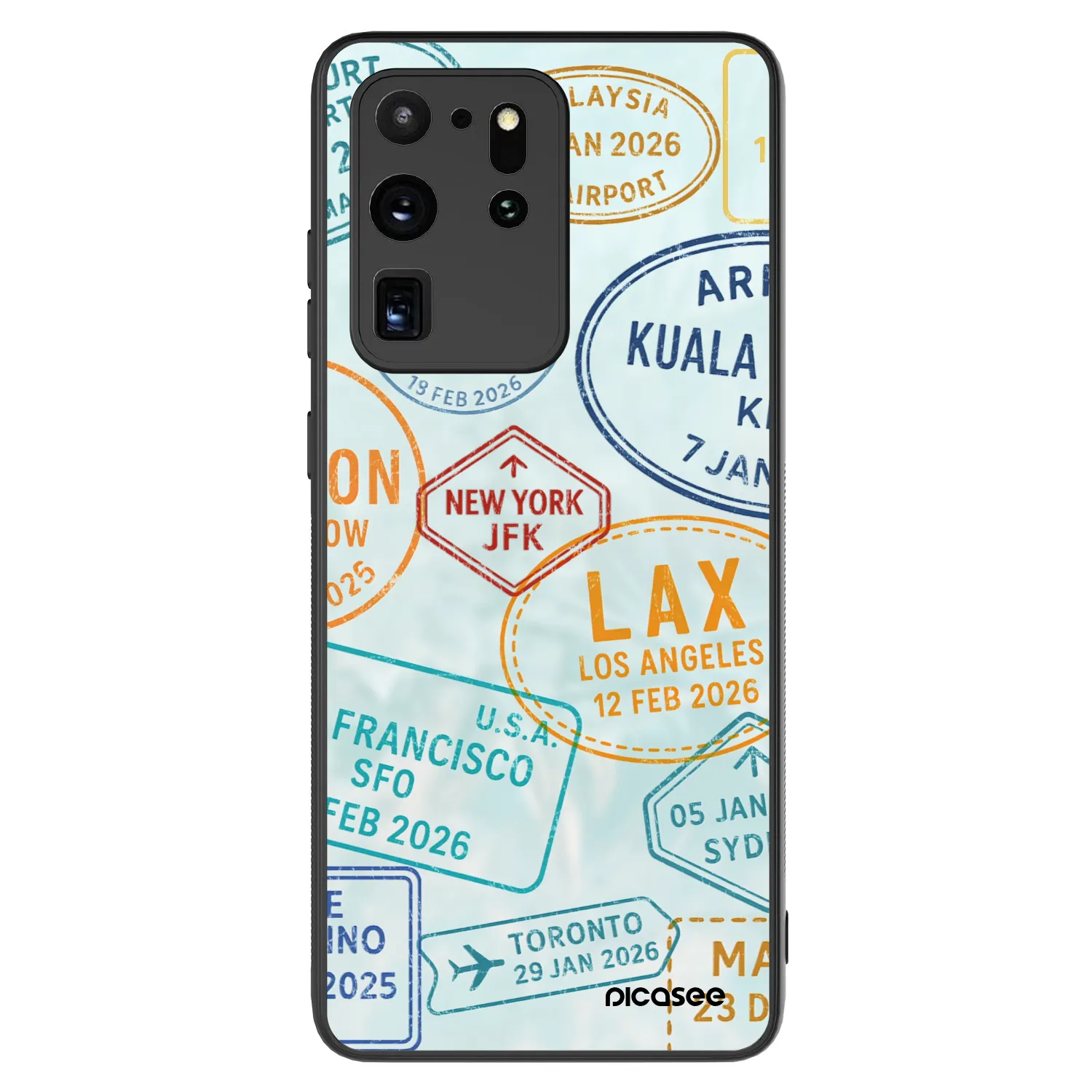 Picasee ULTIMATE CASE na Samsung Galaxy S20 Ultra 5G G988F - PASSPORT EDITION