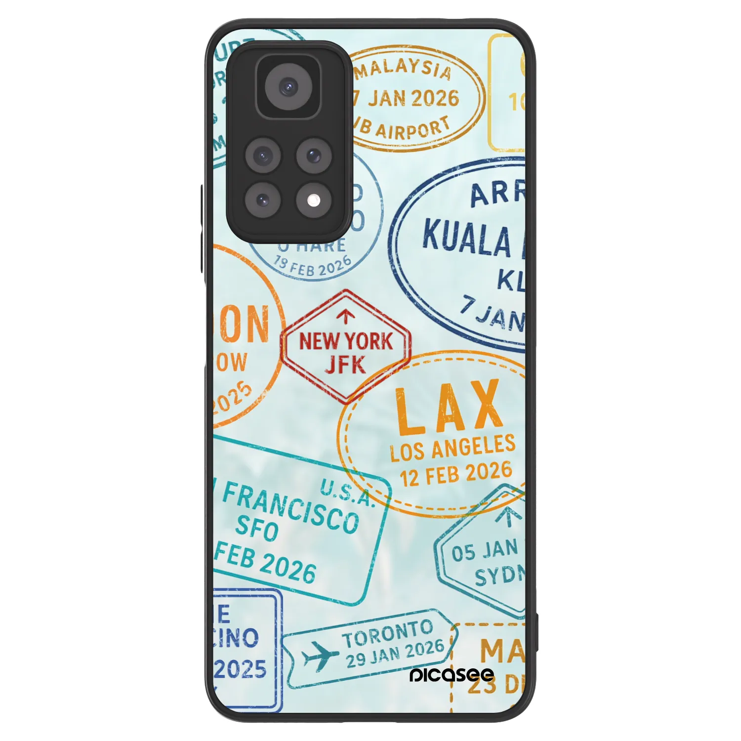 Picasee ULTIMATE CASE na Xiaomi Redmi Note 11 Pro 5G - PASSPORT EDITION
