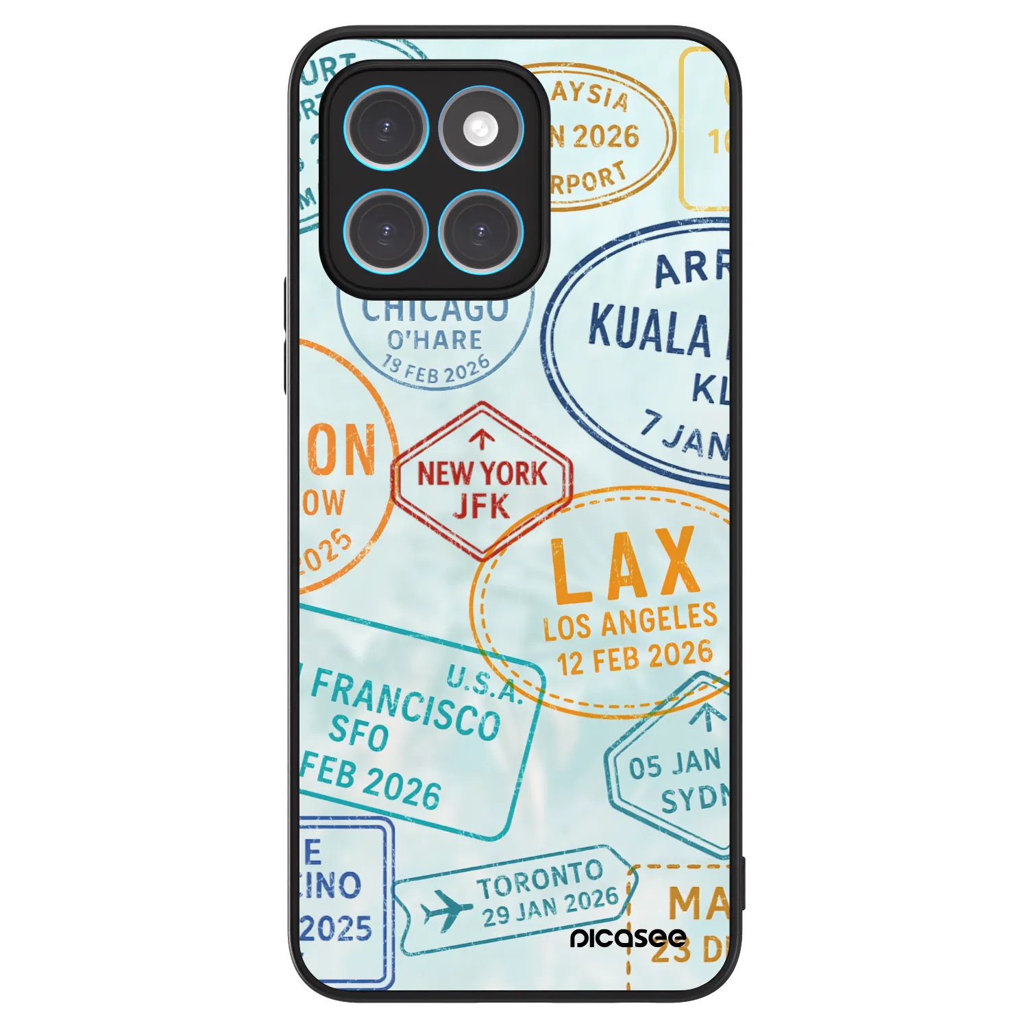 Picasee ULTIMATE CASE na Honor X8 4G - PASSPORT EDITION