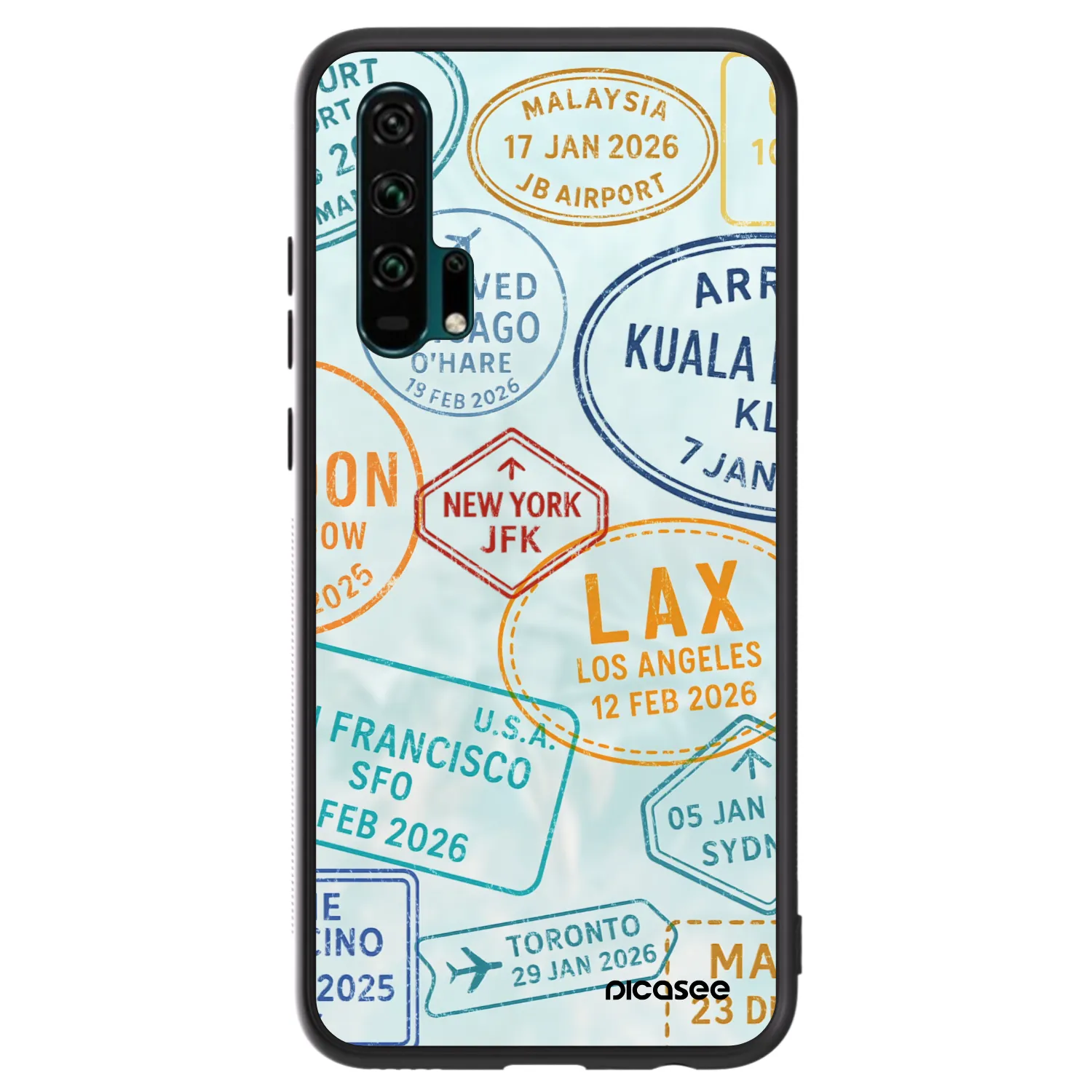 Picasee ULTIMATE CASE na Honor 20 Pro - PASSPORT EDITION