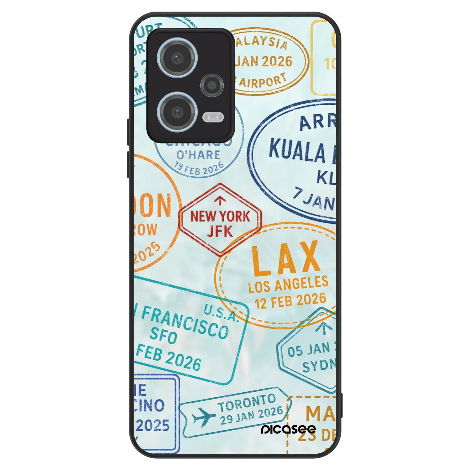 Picasee ULTIMATE CASE na Xiaomi Redmi Note 12 5G - PASSPORT EDITION