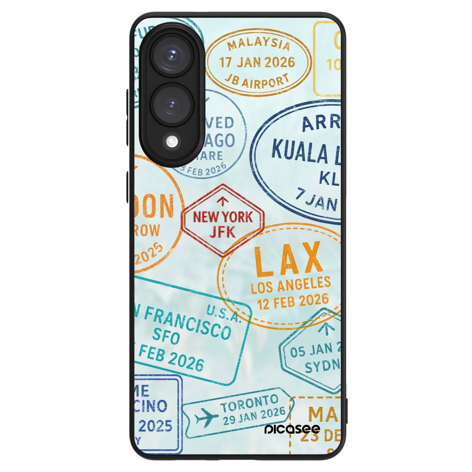 Picasee ULTIMATE CASE PowerShare pro Samsung Galaxy S25 Edge 5G - PASSPORT EDITION