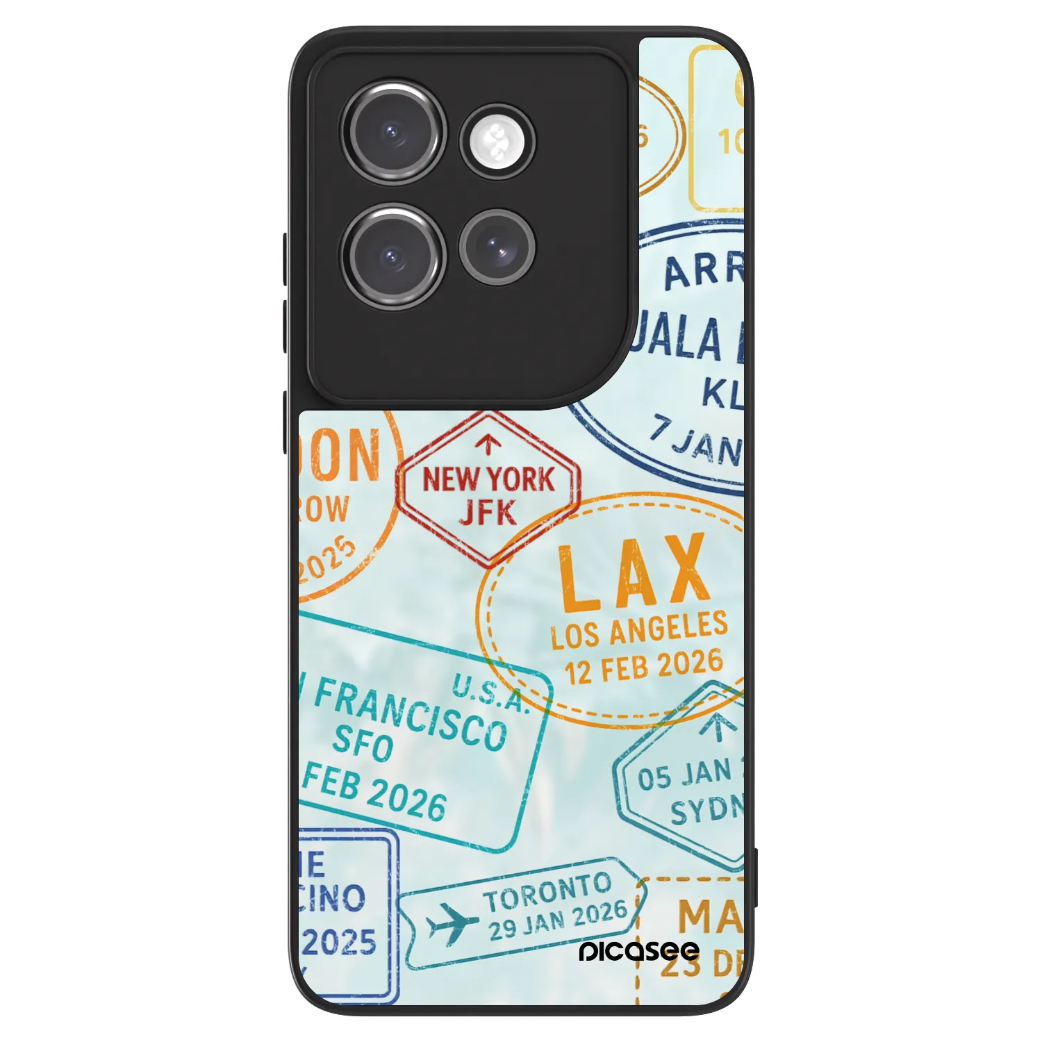 Picasee ULTIMATE CASE na Motorola Edge 50 Neo - PASSPORT EDITION