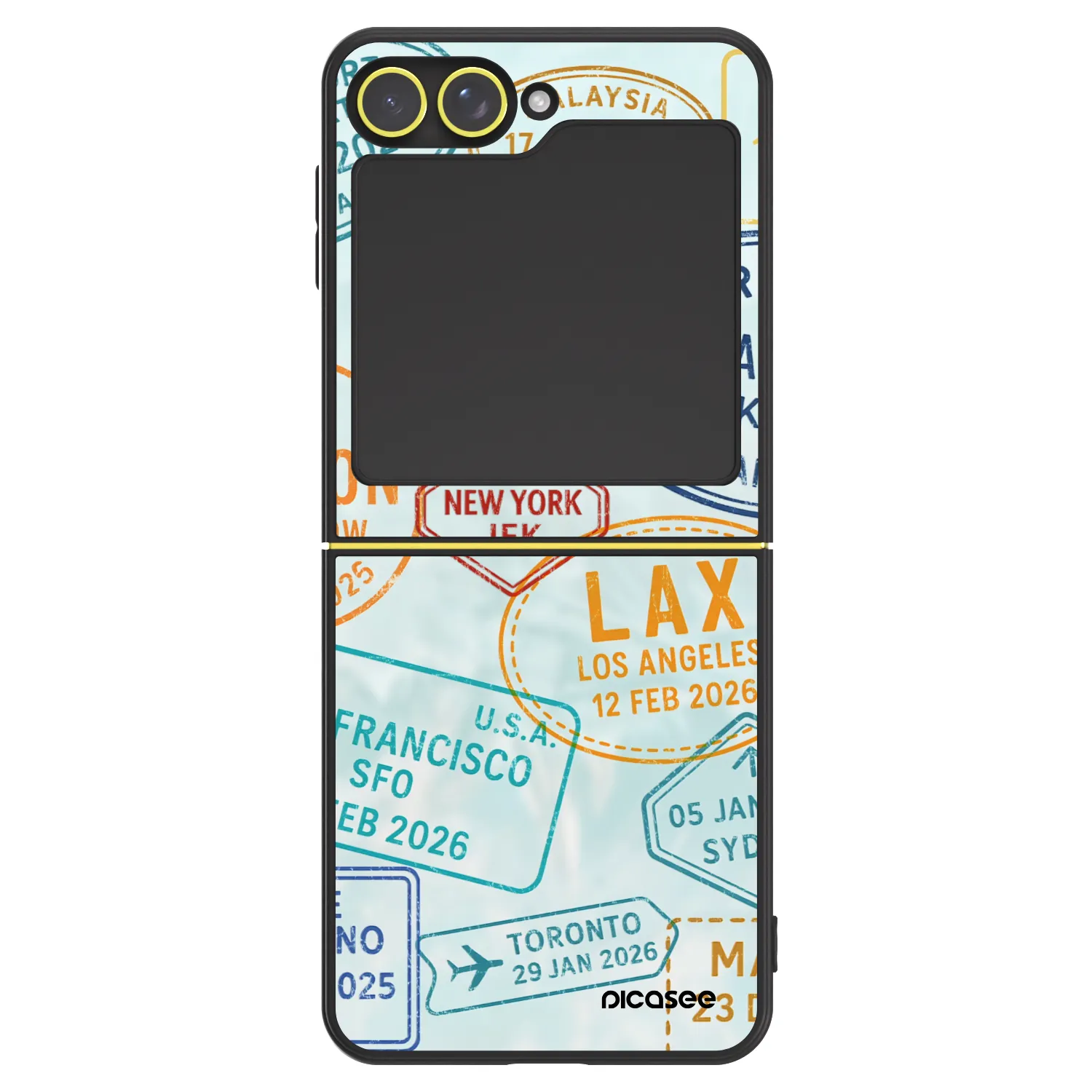 Picasee ULTIMATE CASE na Samsung Galaxy Z Flip5 5G - PASSPORT EDITION