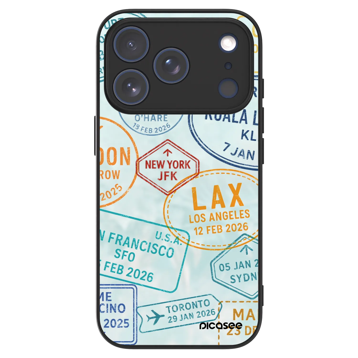 Picasee ULTIMATE CASE MagSafe pro Apple iPhone 17 Pro - PASSPORT EDITION