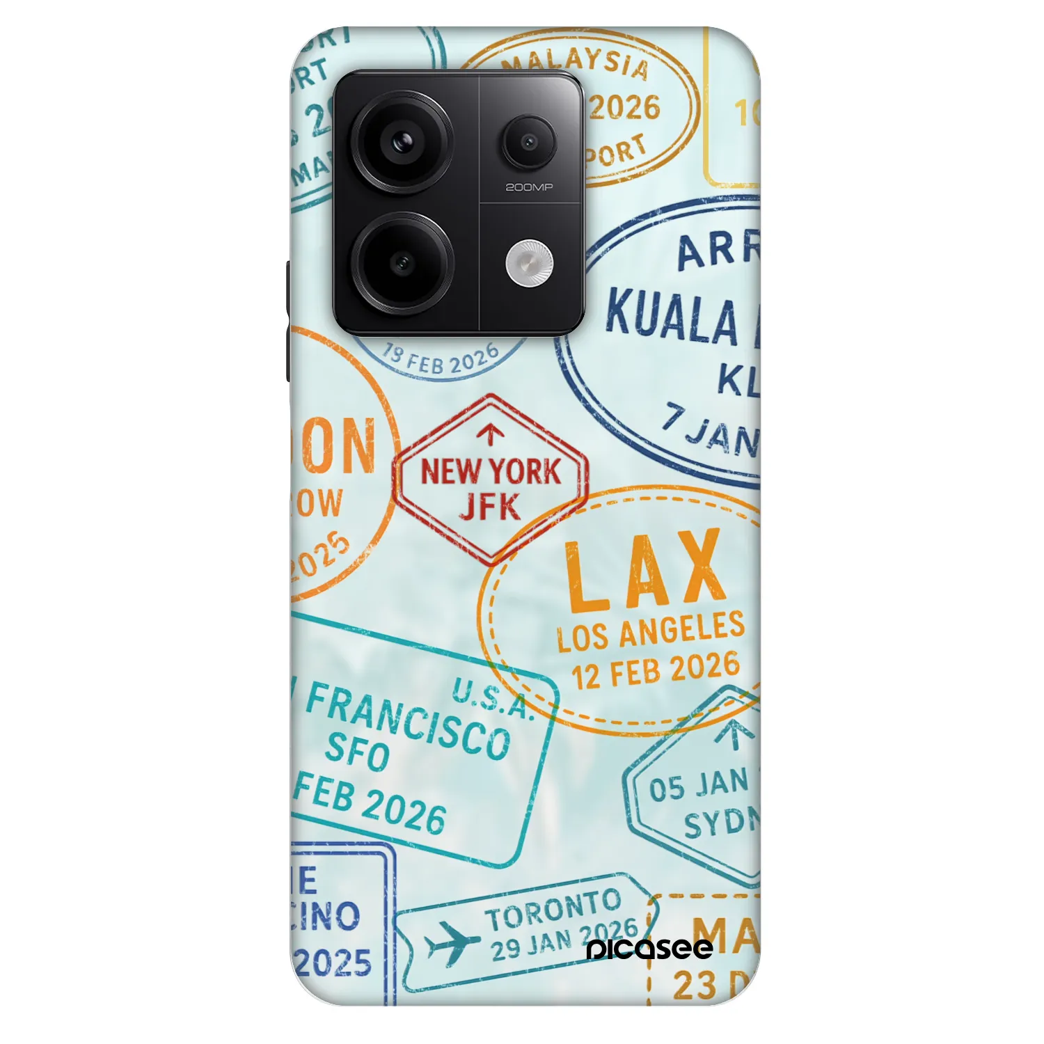 Picasee Fashion Case na Xiaomi Redmi Note 13 Pro 5G - PASSPORT EDITION