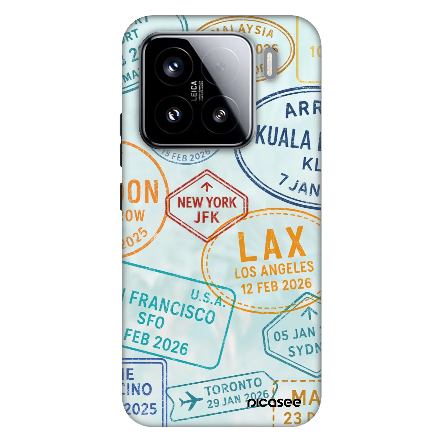 Picasee Fashion Case na Xiaomi 15 - PASSPORT EDITION