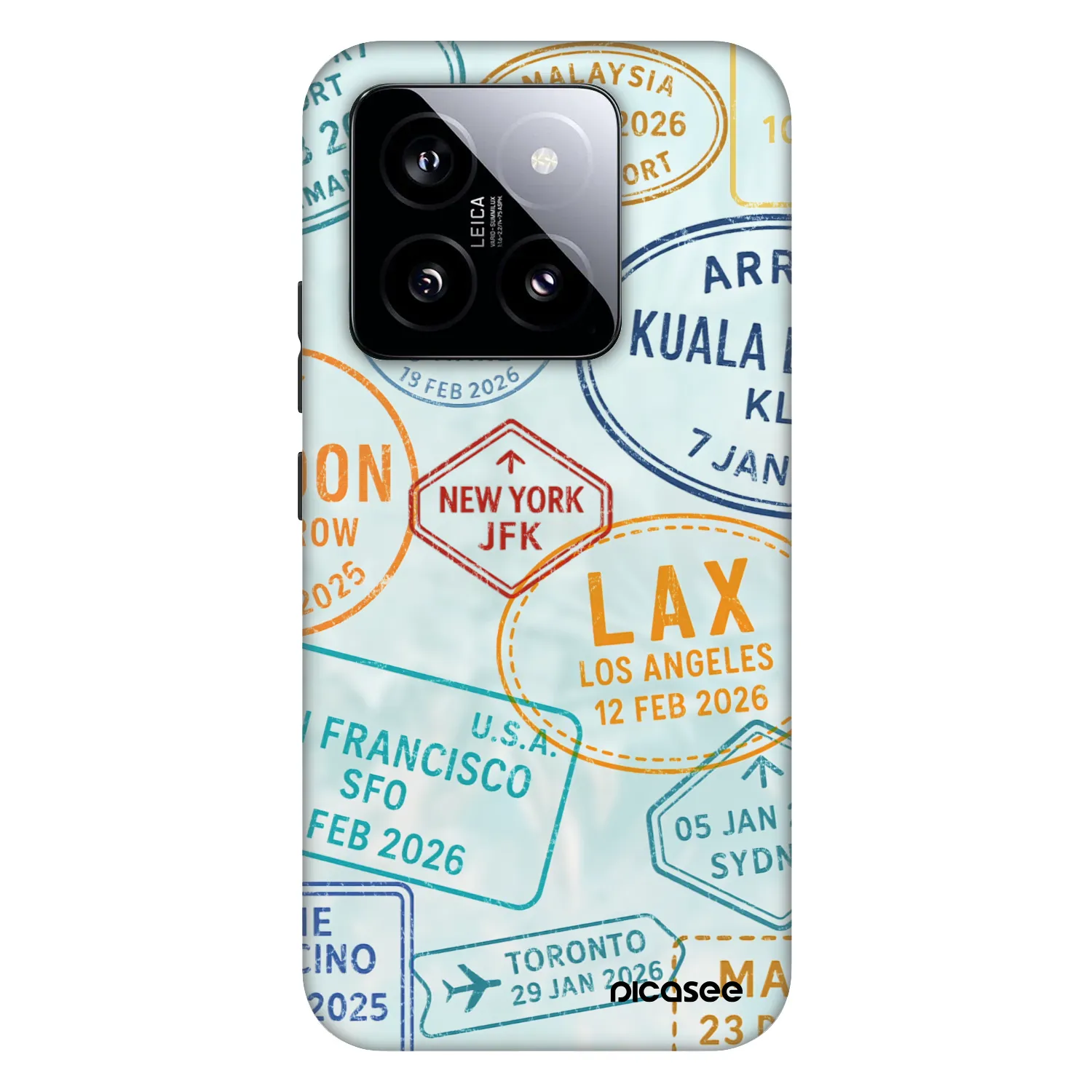 Picasee Fashion Case na Xiaomi 14 - PASSPORT EDITION
