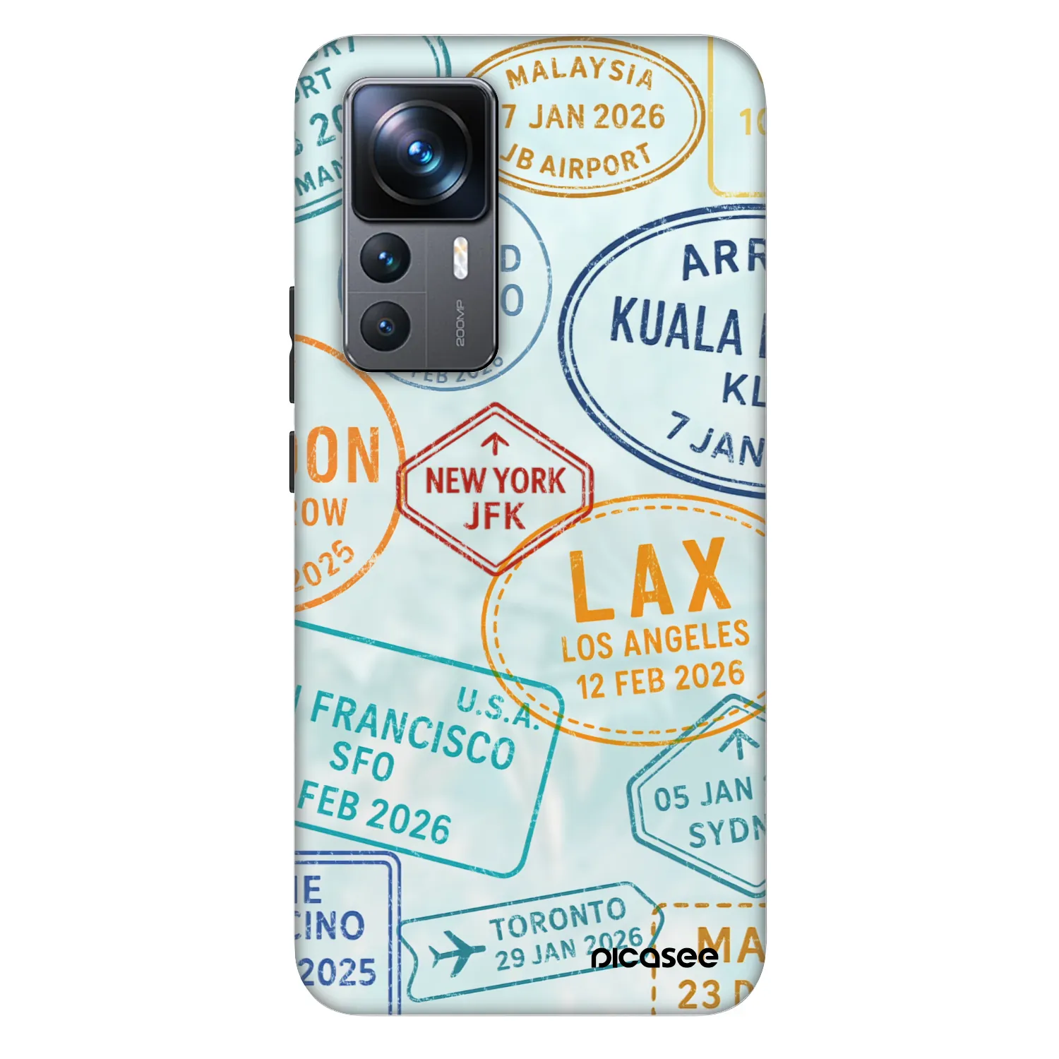 Picasee Fashion Case na Xiaomi 12T Pro - PASSPORT EDITION