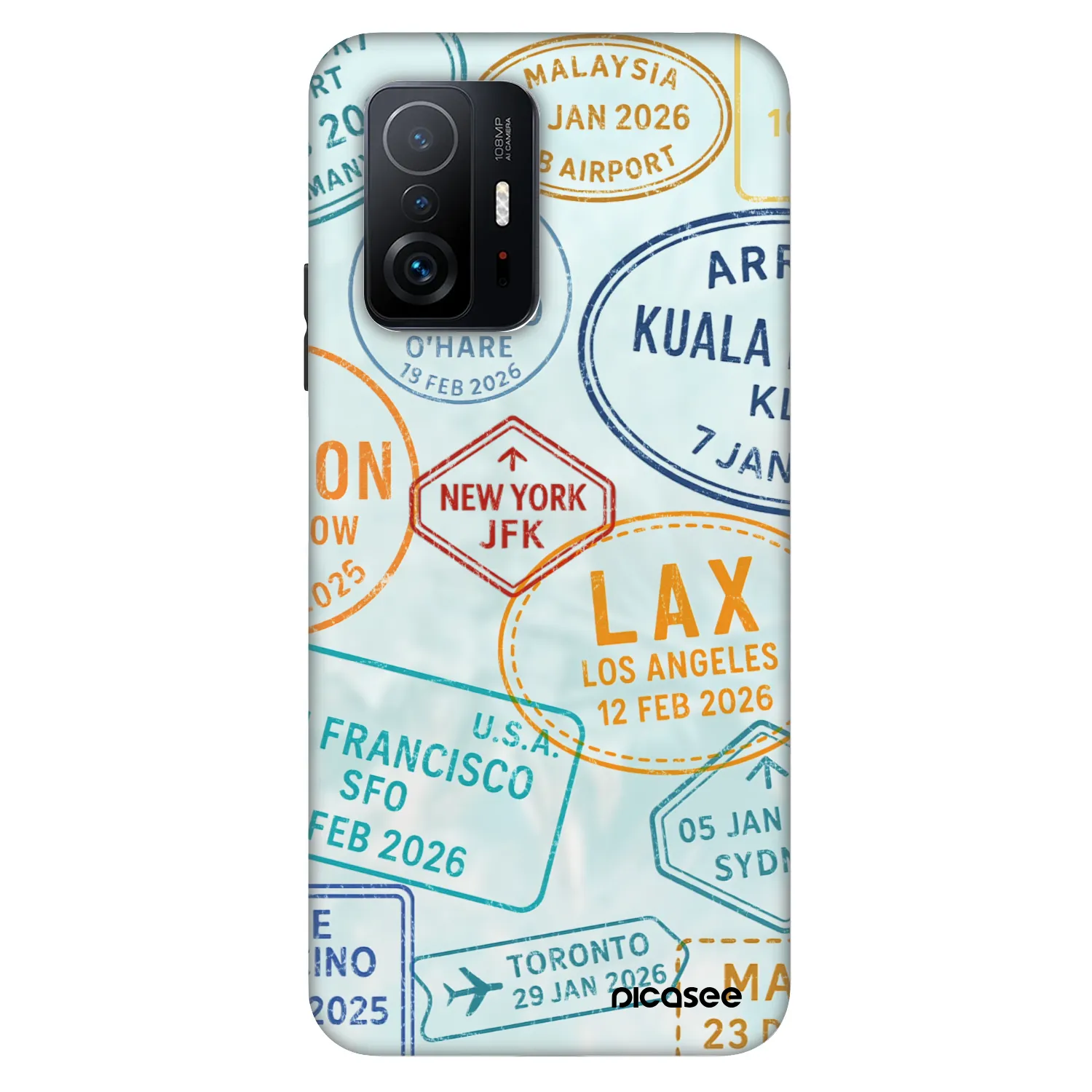 Picasee Fashion Case na Xiaomi 11T Pro - PASSPORT EDITION