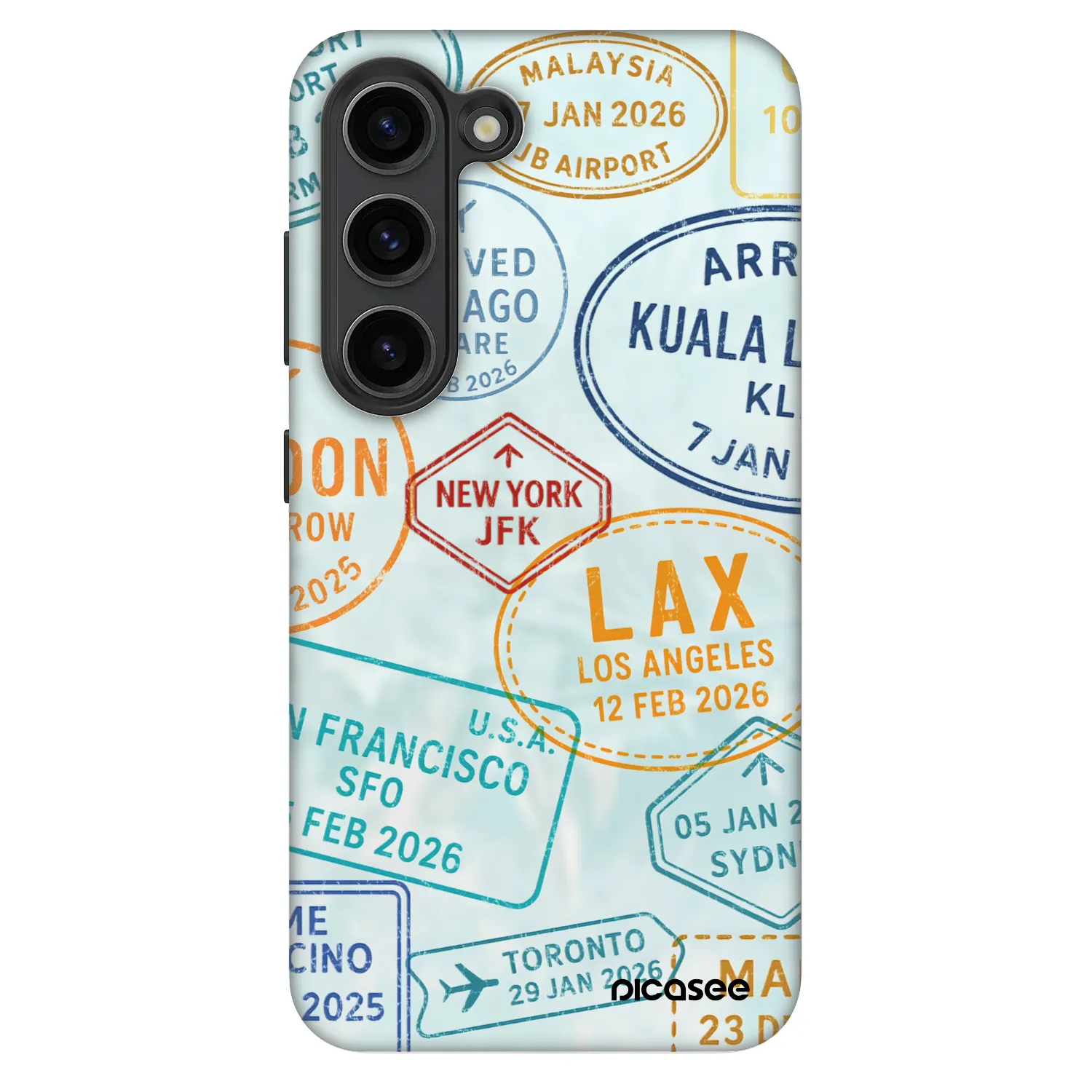 Picasee Fashion Case na Samsung Galaxy S23 5G - PASSPORT EDITION