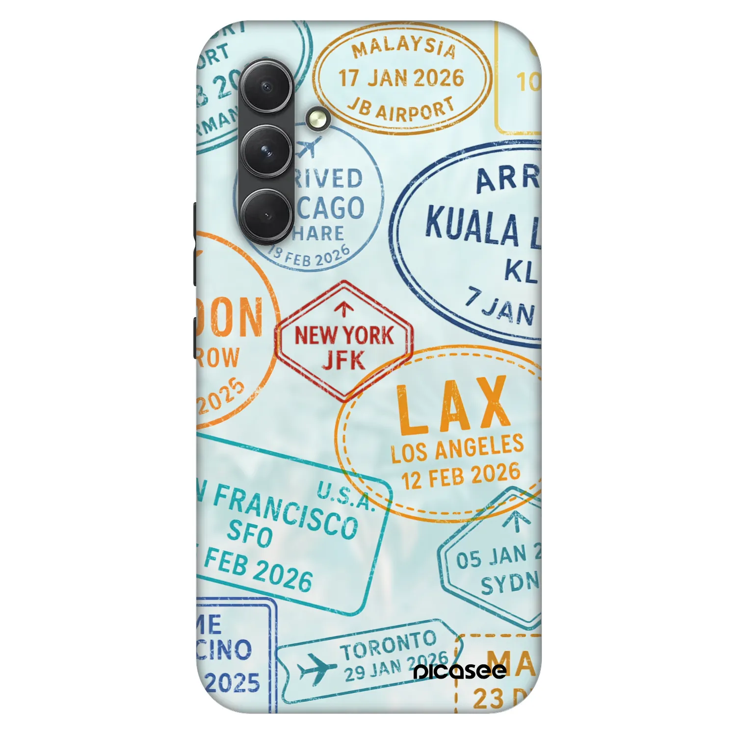 Picasee Fashion Case na Samsung Galaxy A54 5G A546B - PASSPORT EDITION