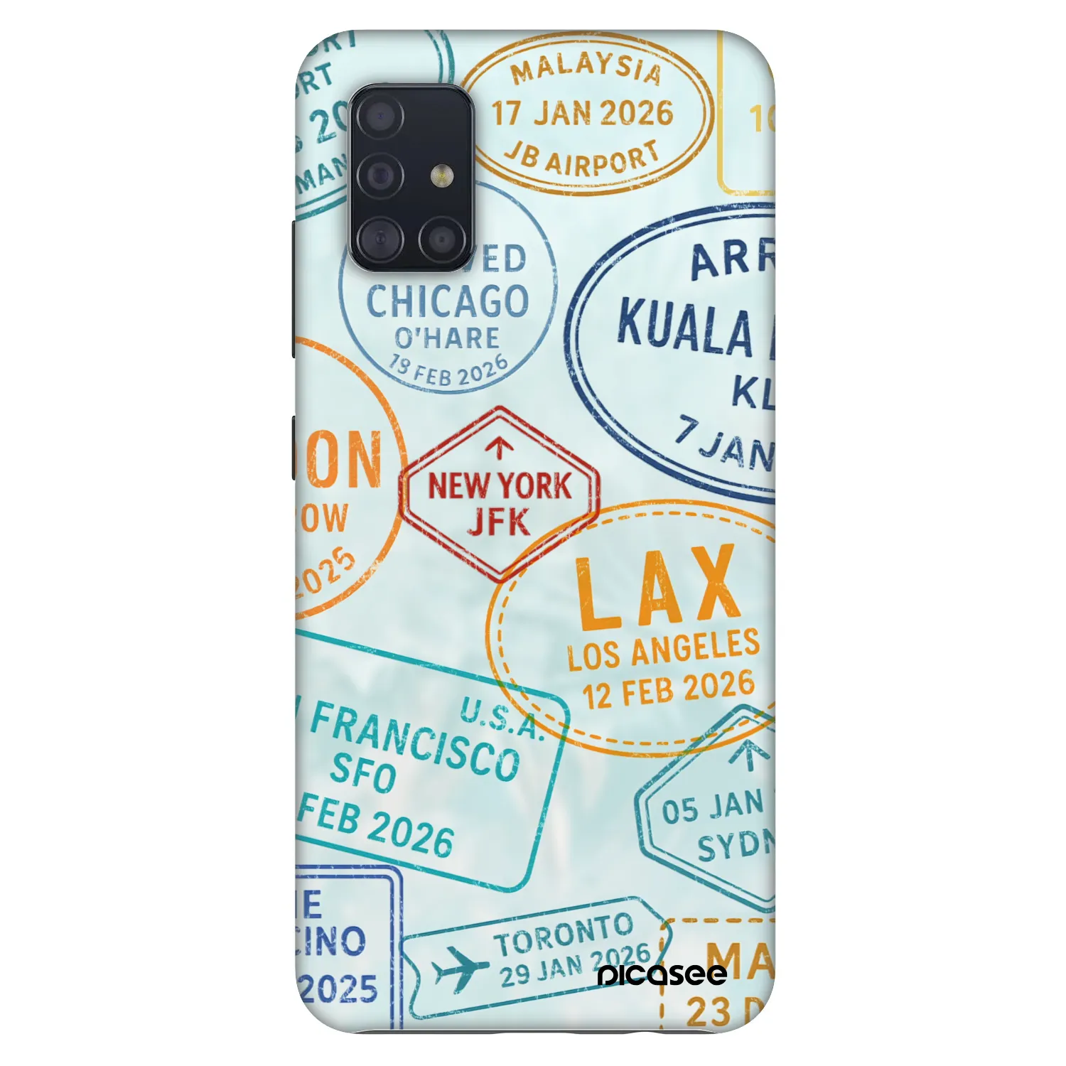 Picasee Fashion Case na Samsung Galaxy A51 A515F - PASSPORT EDITION