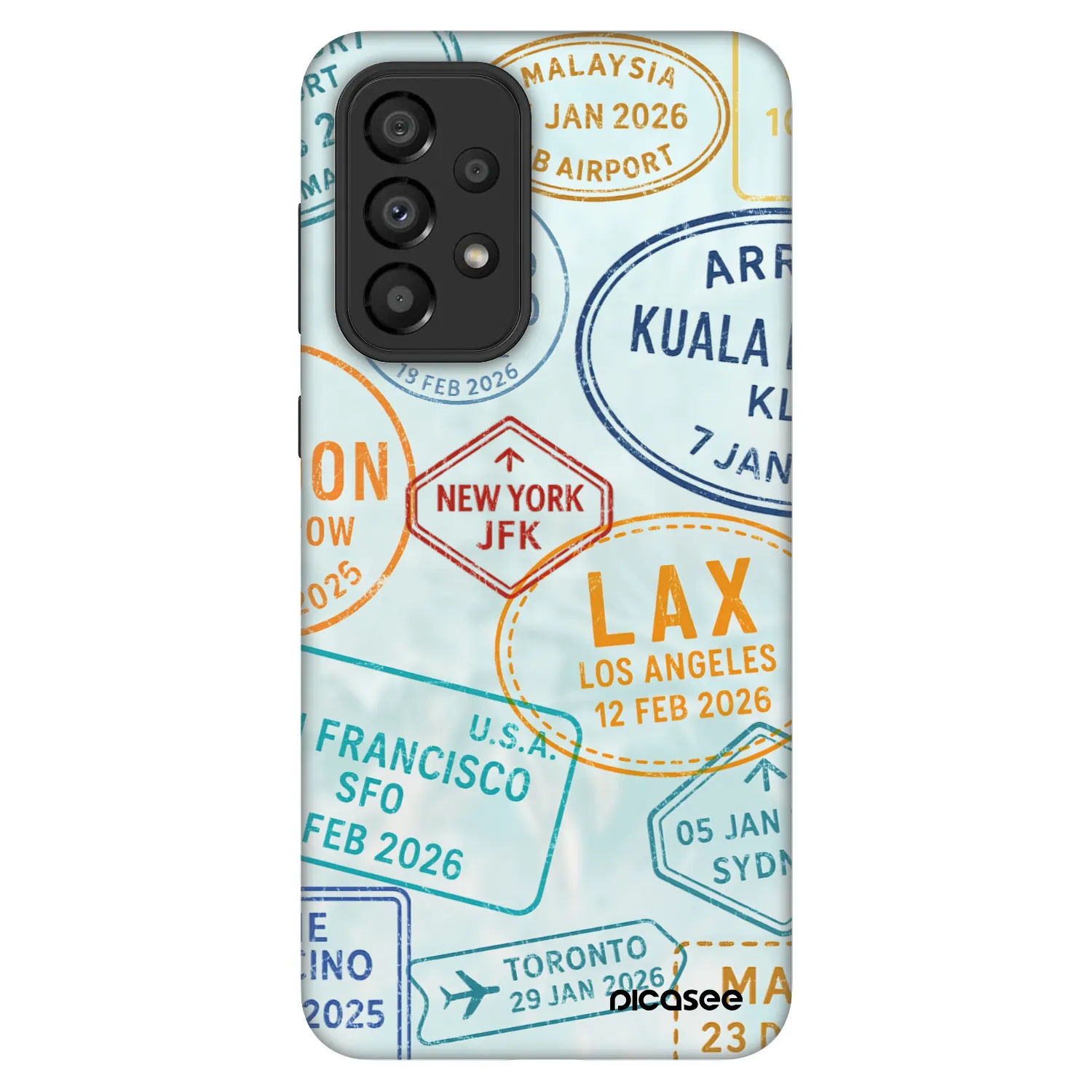 Picasee Fashion Case na Samsung Galaxy A33 5G A336 - PASSPORT EDITION