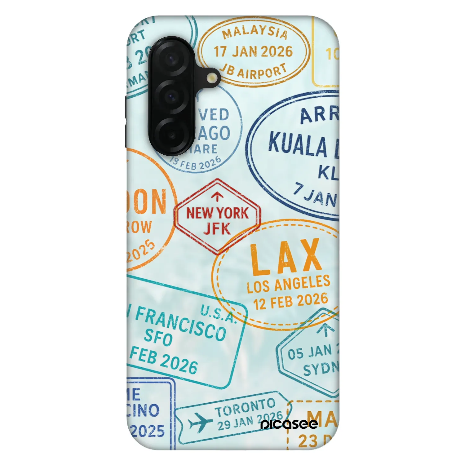 Picasee Fashion Case na Samsung Galaxy A26 5G A266B - PASSPORT EDITION