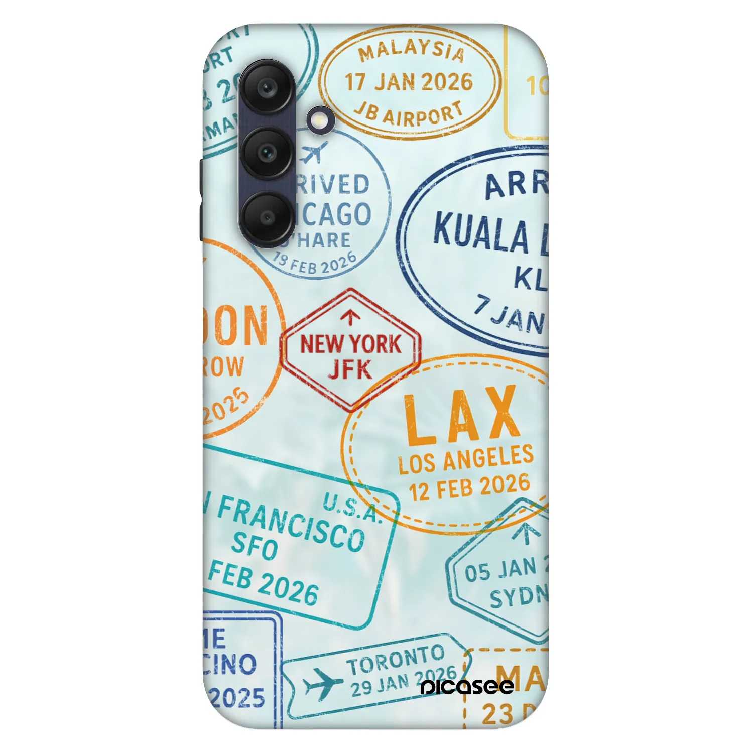 Picasee Fashion Case na Samsung Galaxy A25 A256B 5G - PASSPORT EDITION
