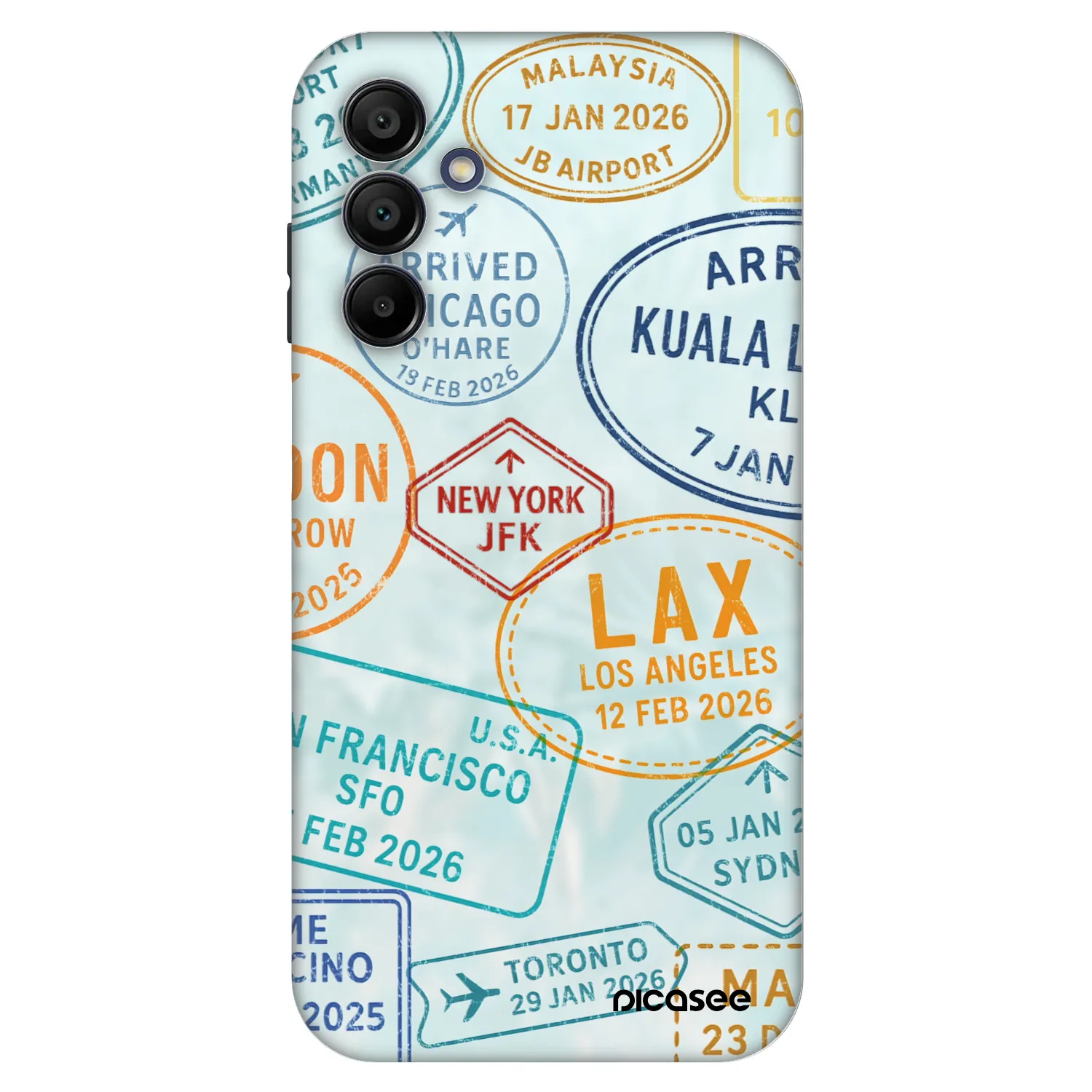 Picasee Fashion Case na Samsung Galaxy A15 A156B 5G - PASSPORT EDITION