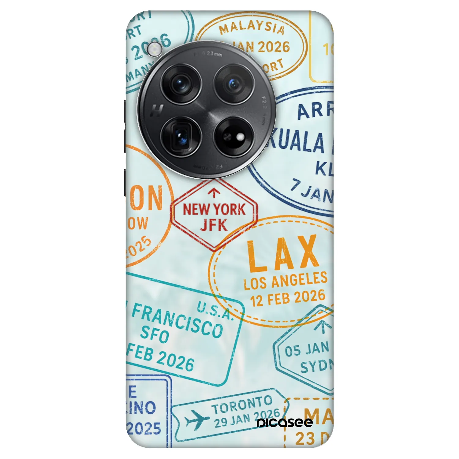 Picasee Fashion Case na OnePlus 12 5G - PASSPORT EDITION
