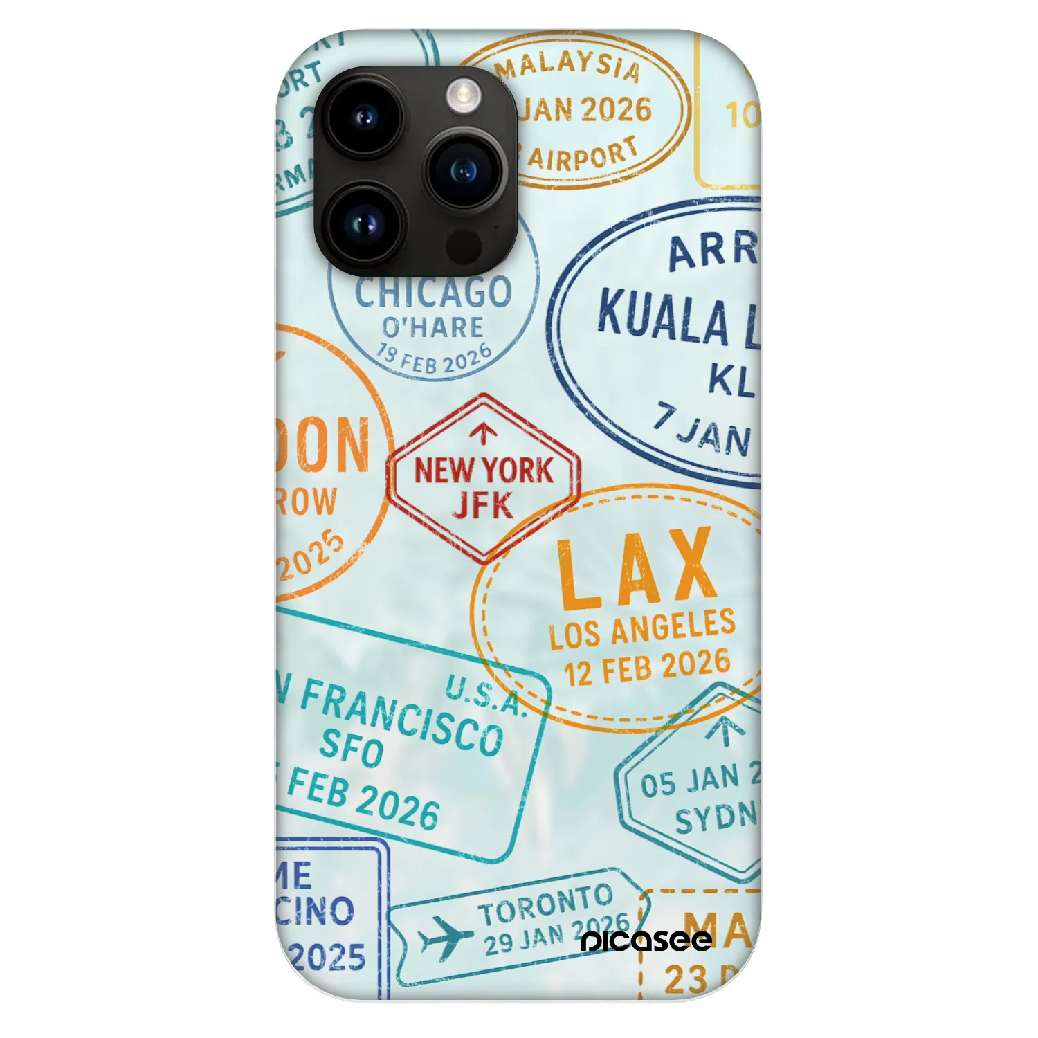 Picasee Fashion Case MagSafe na Apple iPhone 13 Pro Max - PASSPORT EDITION