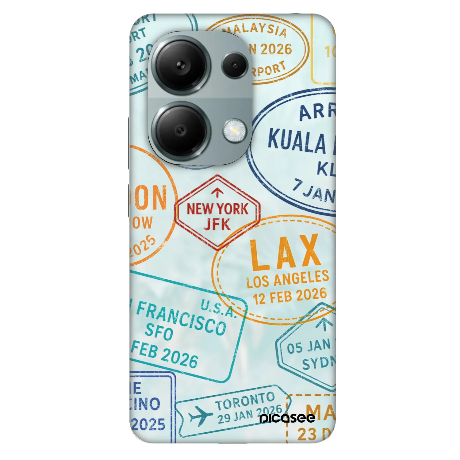 Picasee Fashion Case na Xiaomi Redmi Note 13 Pro 4G - PASSPORT EDITION