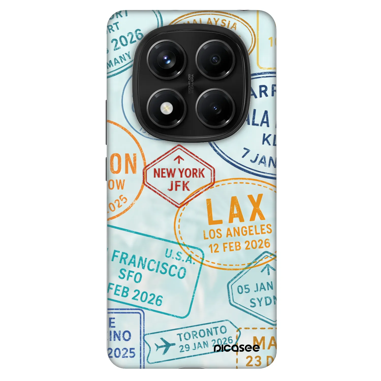 Picasee Fashion Case na Xiaomi Redmi Note 14 Pro 4G - PASSPORT EDITION