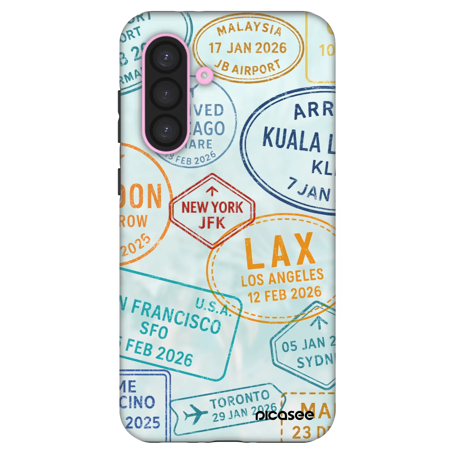 Picasee Fashion Case na Samsung Galaxy A56 5G A566B - PASSPORT EDITION