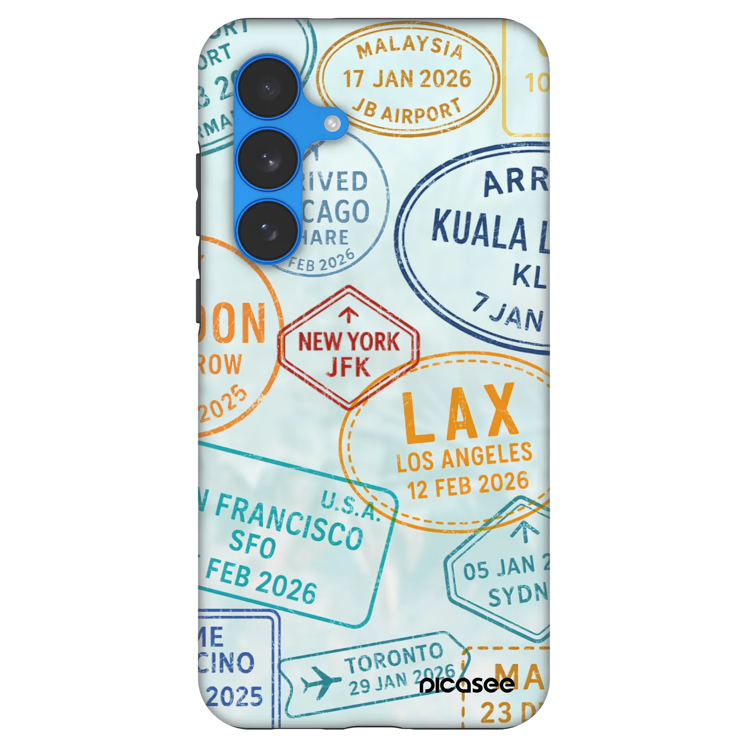 Picasee Fashion Case na Samsung Galaxy S25 FE 5G - PASSPORT EDITION