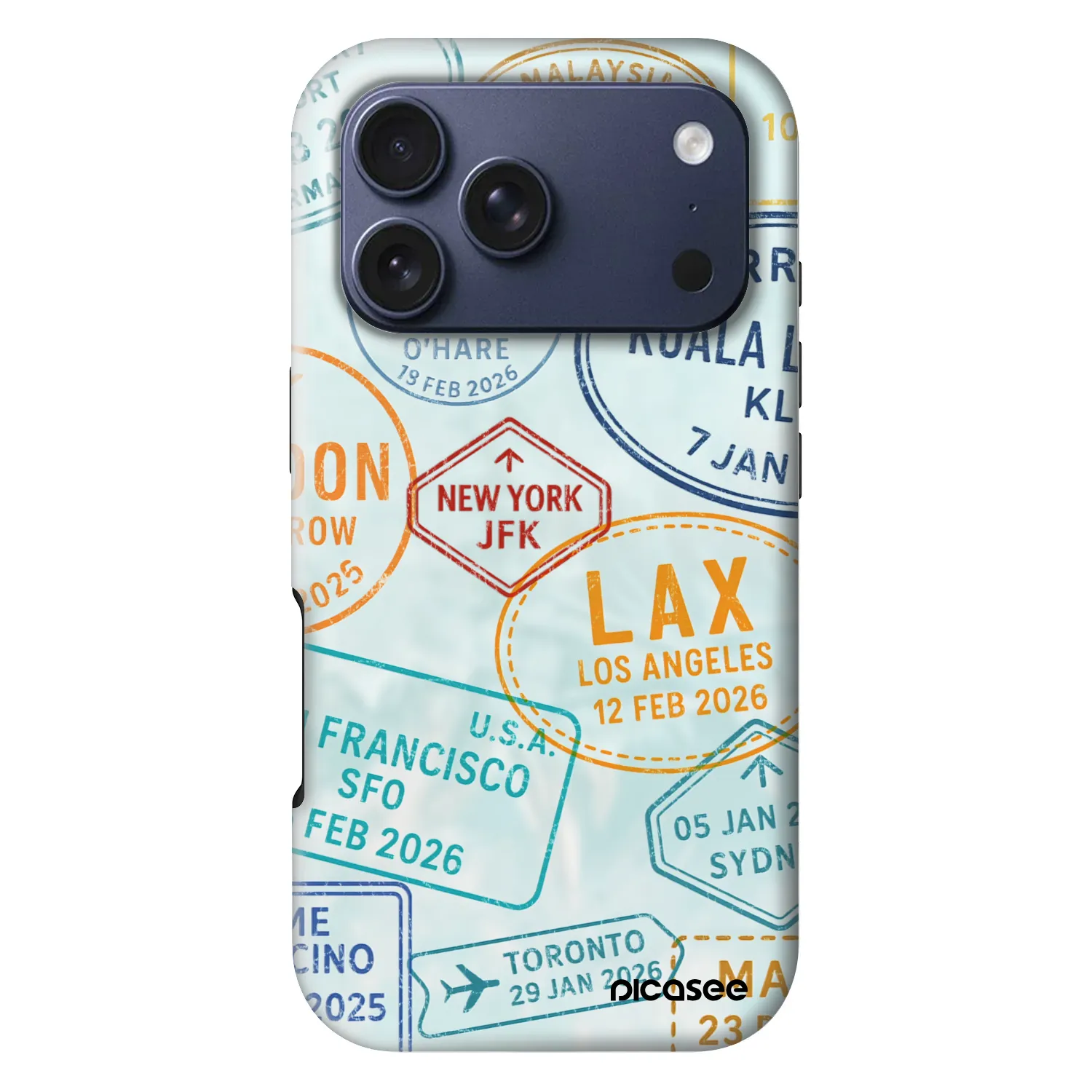 Picasee Fashion Case MagSafe na Apple iPhone 18 Pro - PASSPORT EDITION