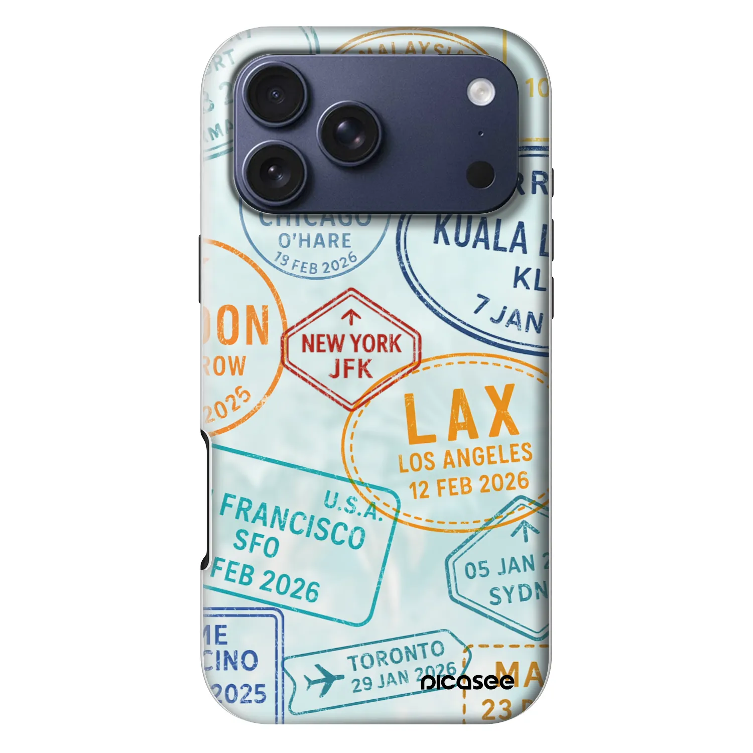 Picasee Fashion Case MagSafe na Apple iPhone 18 Pro Max - PASSPORT EDITION