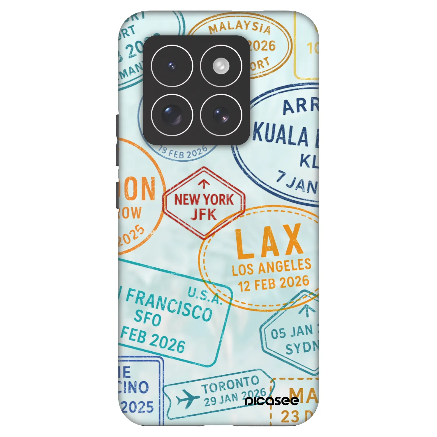 Picasee Fashion Case na Xiaomi 14 Pro - PASSPORT EDITION
