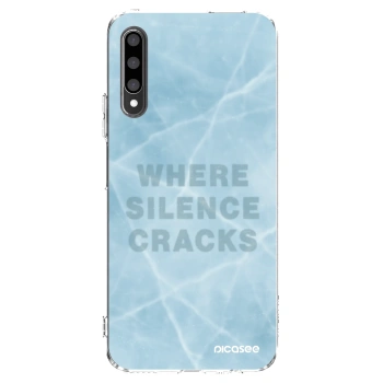 Picasee silikonowe przeźroczyste etui na Honor 9X Pro - SILENCE
