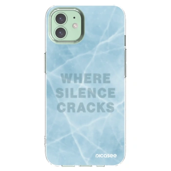 Picasee silikonowe przeźroczyste etui na Apple iPhone 12 Pro - SILENCE