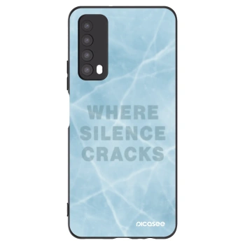 Picasee silikonowe czarne etui na Huawei P Smart 2021 - SILENCE