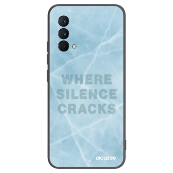 Picasee silikonowe czarne etui na Realme GT Master Edition 5G - SILENCE