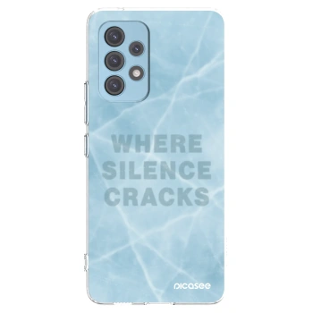 Picasee silikonowe przeźroczyste etui na Samsung Galaxy A53 5G A536 - SILENCE