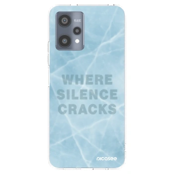 Picasee silikonowe przeźroczyste etui na Realme 9 Pro 5G - SILENCE